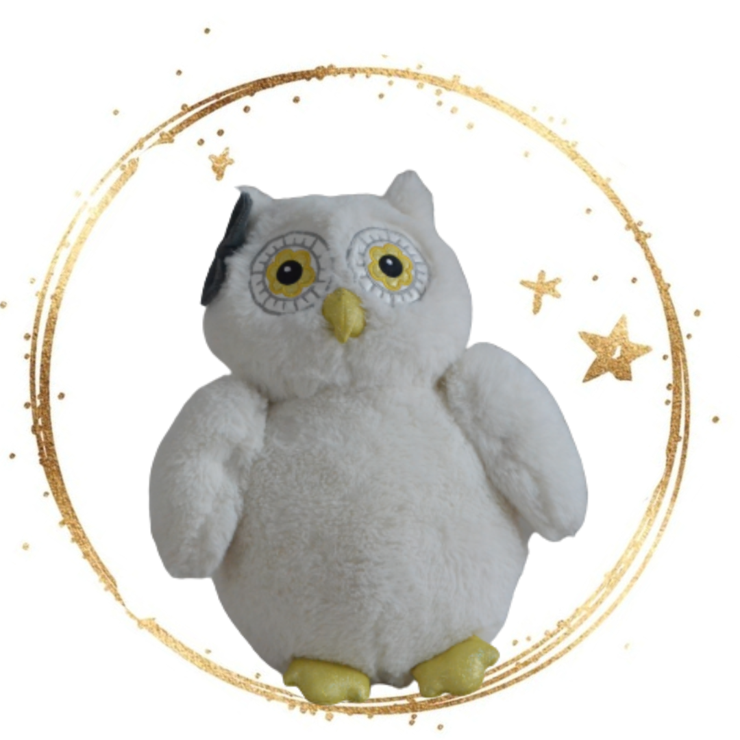 Oli la chouette, peluche d'hypnose douce