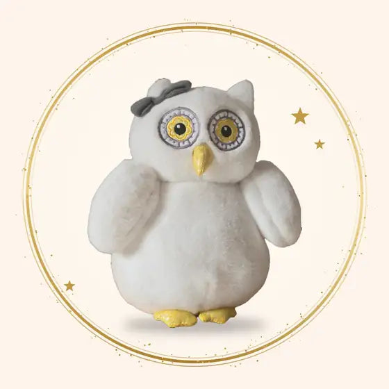 Oli la chouette, la peluche d'hypnose douce